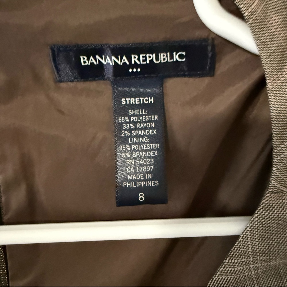 Banana Republic Plaid Print Dress - Picture 3 of 6